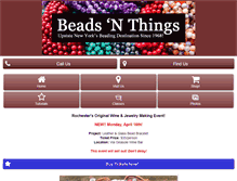 Tablet Screenshot of beadsnthings-ny.com